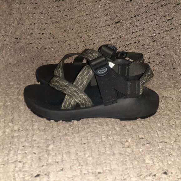 CHACO Z/1 Vibram Unaweep Outdoor Hiking Sandals-Gray/Black-Sz 8-Excellent - Picture 2 of 9